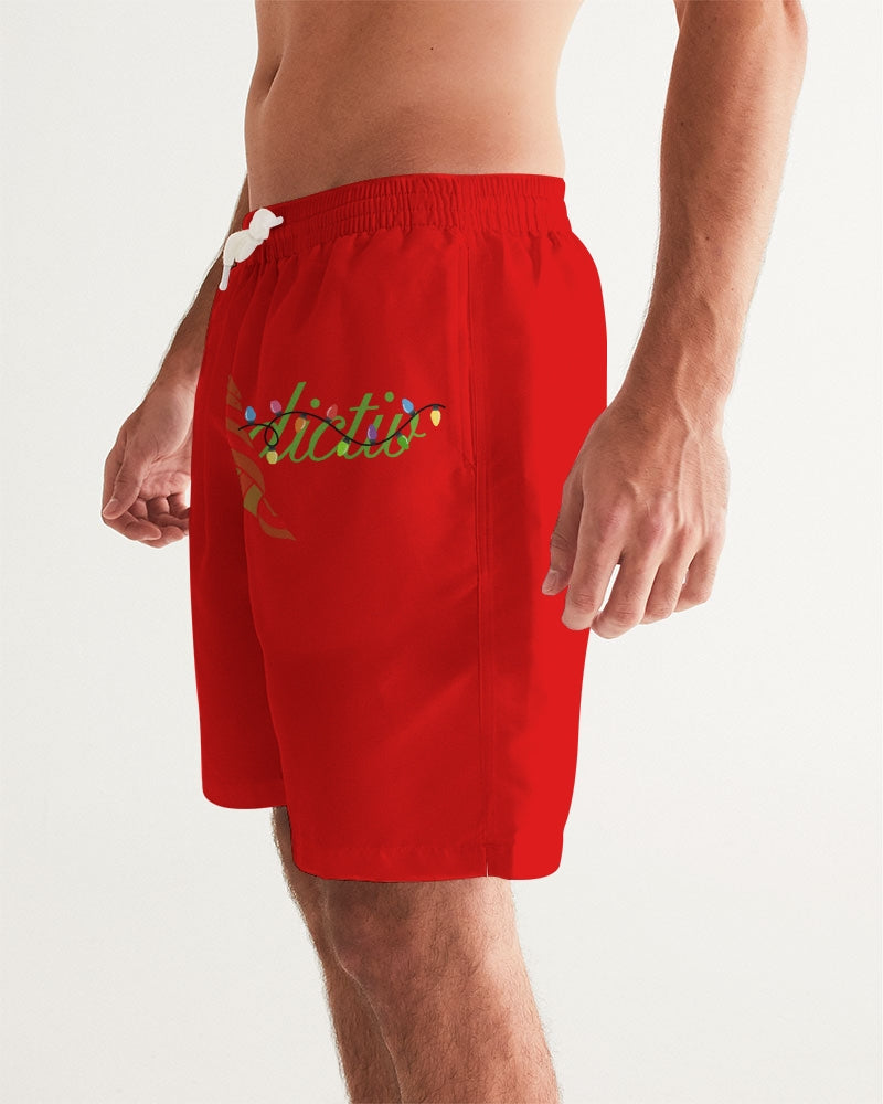 Christmas designs Men's All-Over Print Swim Trunk