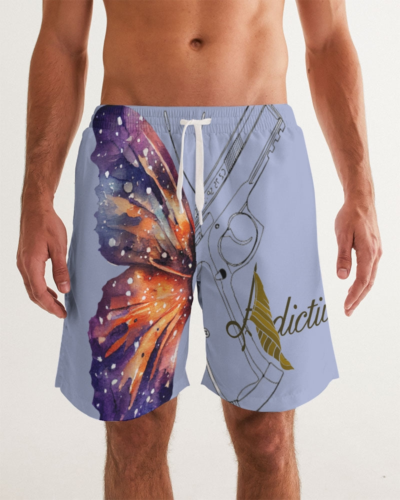 Beautifully Dangerous Collection Men's All-Over Print Swim Trunk