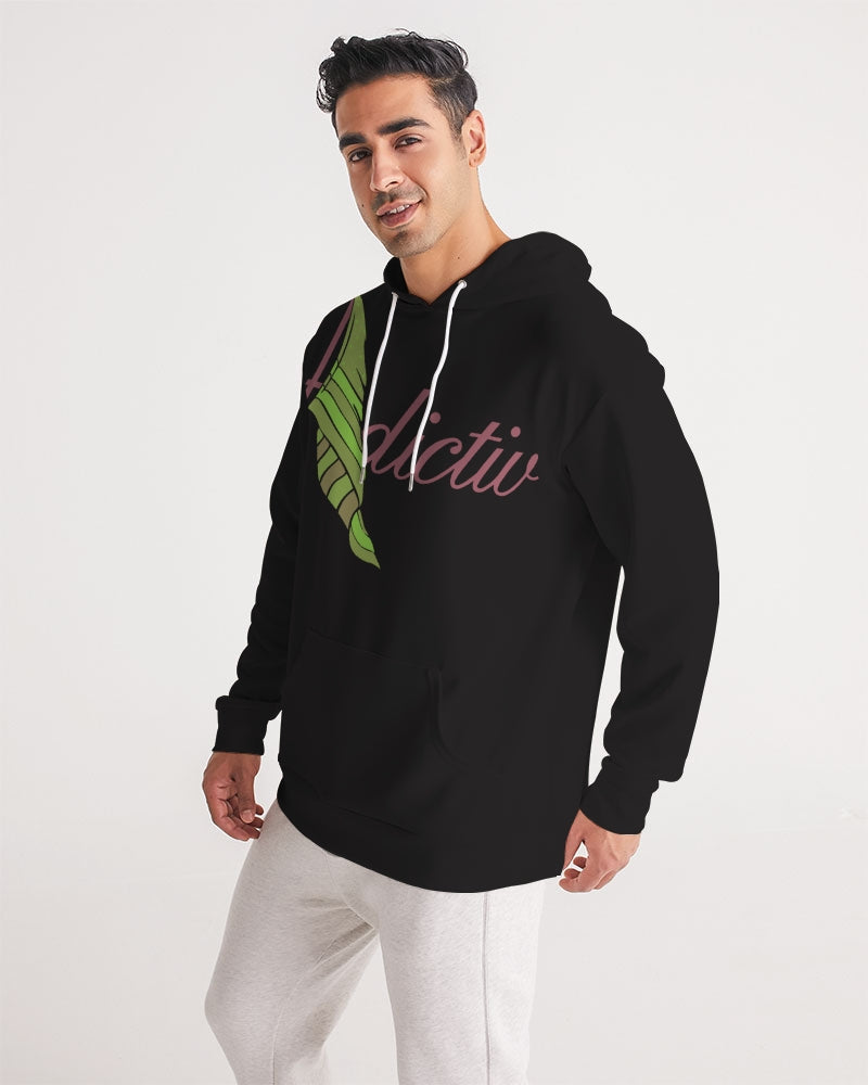 black Men's All-Over Print Hoodie