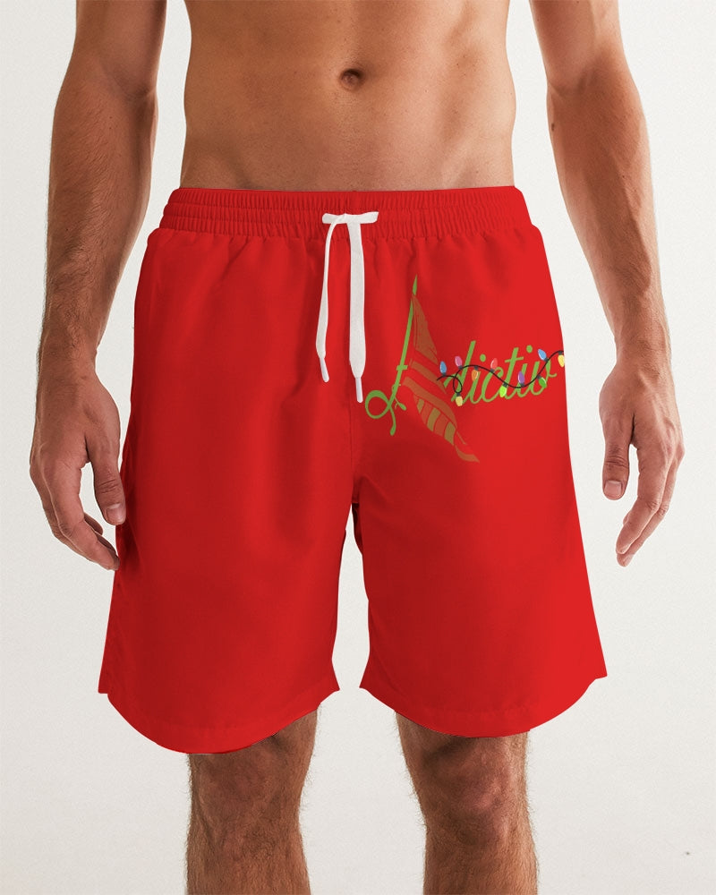 Christmas designs Men's All-Over Print Swim Trunk