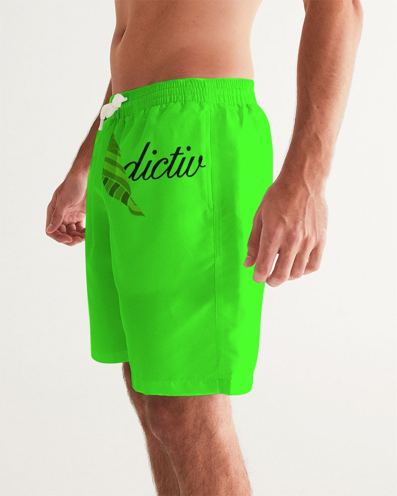 neon designs Men's All-Over Print Swim Trunk