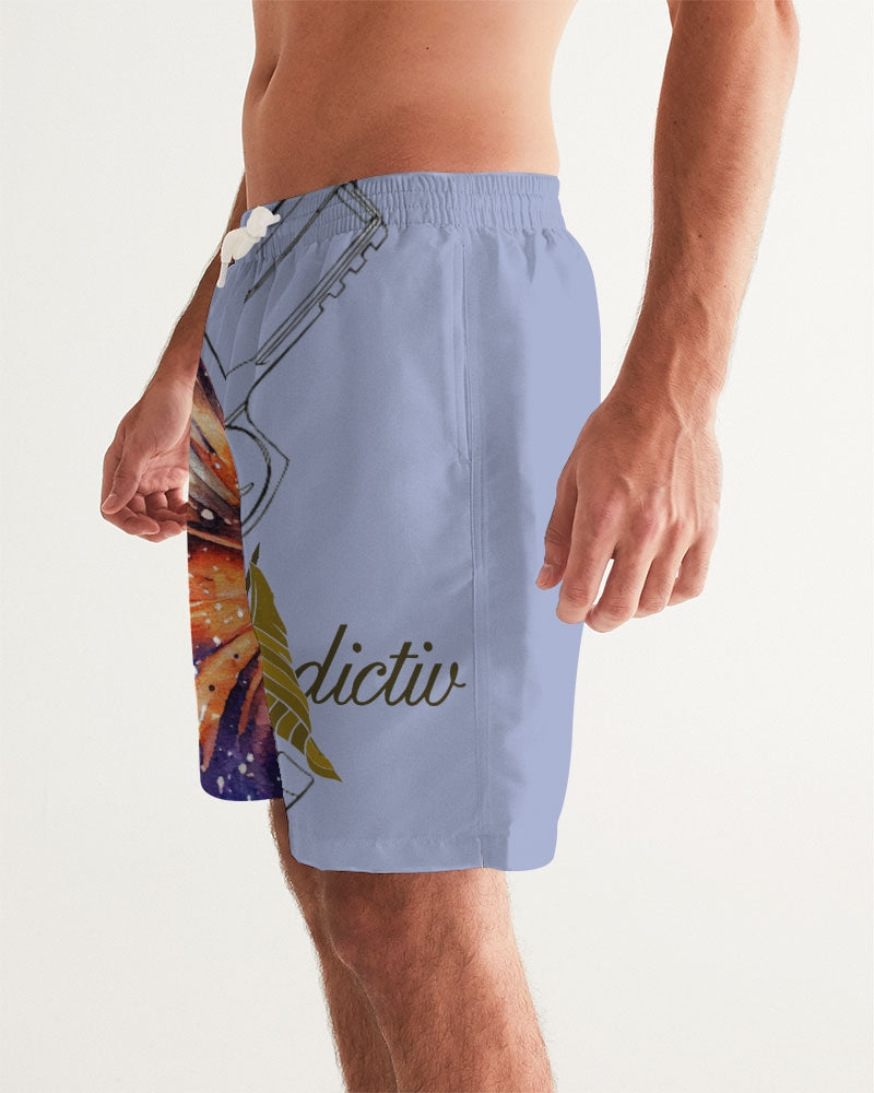 Beautifully Dangerous Collection Men's All-Over Print Swim Trunk