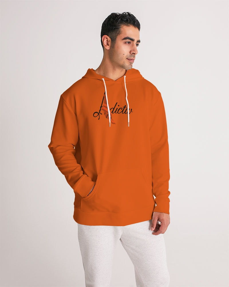 Fall Leaves Men's Hoodie/Tangerine