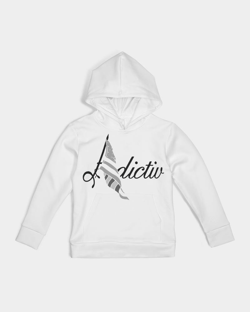 Adictiv Tee W/ Gray Flag Kids Hoodie