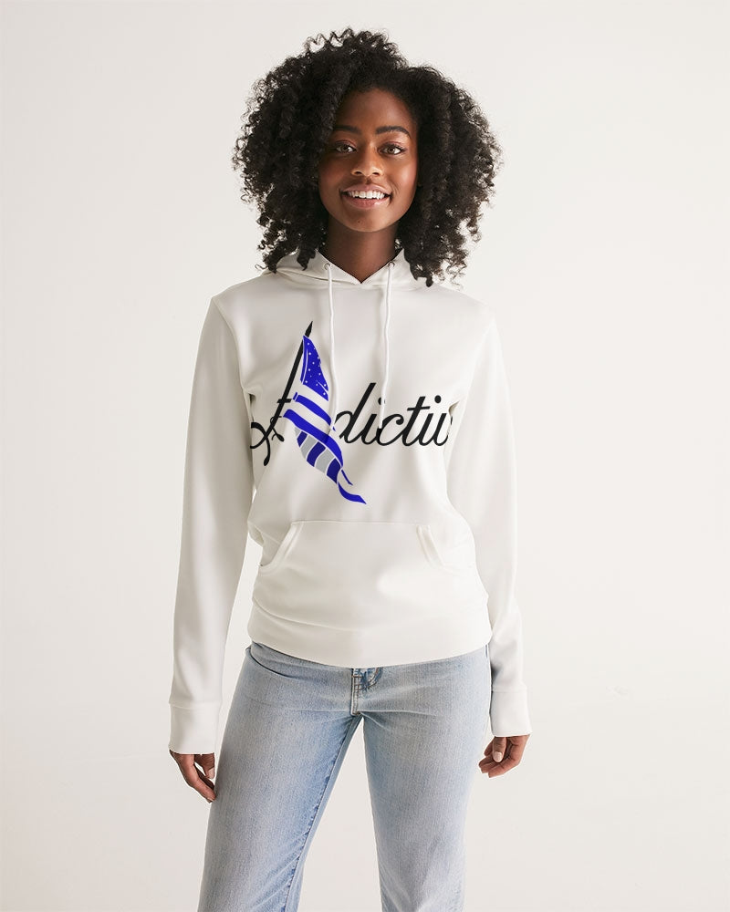 Adictiv Logo W/ Blue Flag Women's Hoodie