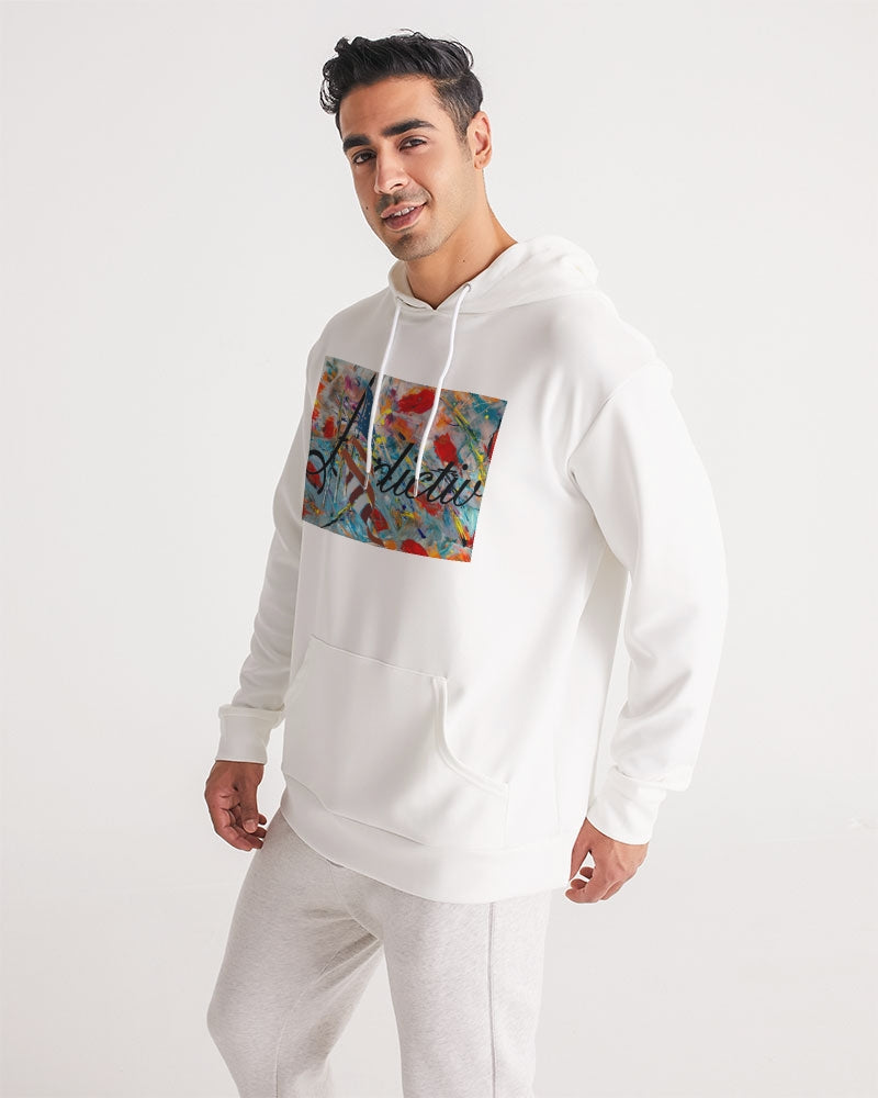 Abstract Design W/ Adictiv Logo Men's Hoodie