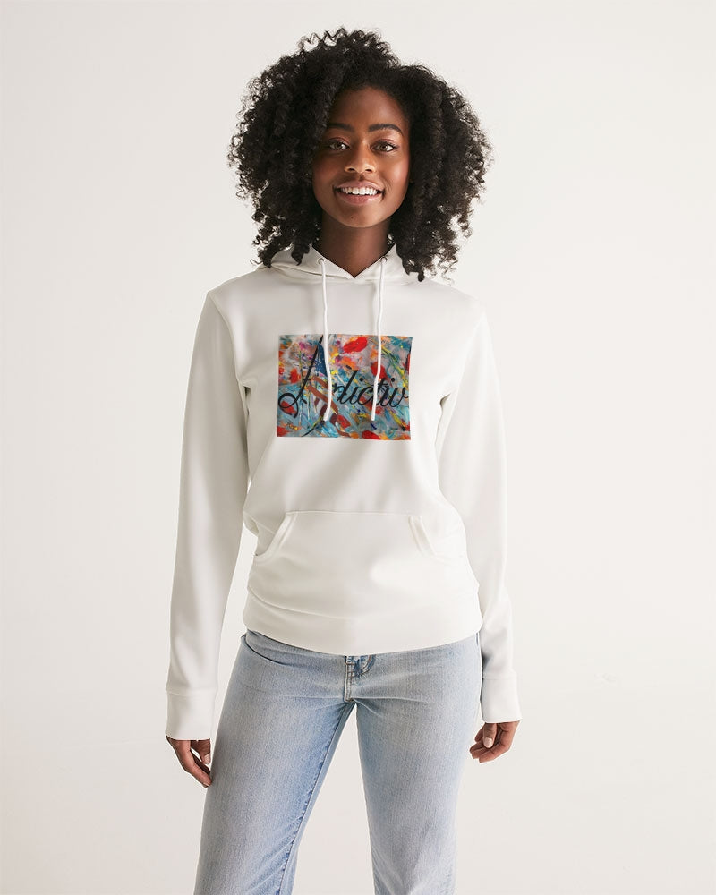 Abstract Design W/ Adictiv Logo Women's Hoodie