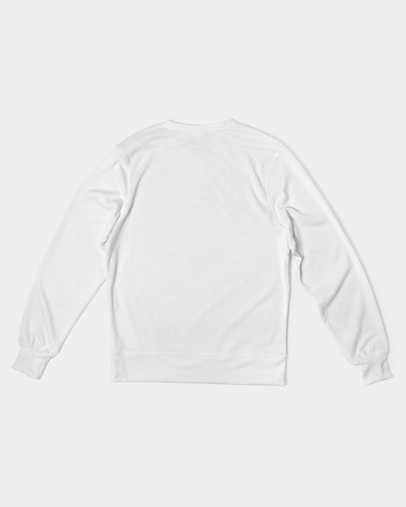 Adictiv Tee W/ Gray Flag Men's Classic French Terry Crewneck Pullover