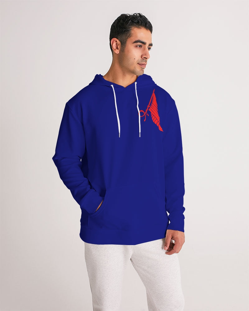 blue Men's Hoodie