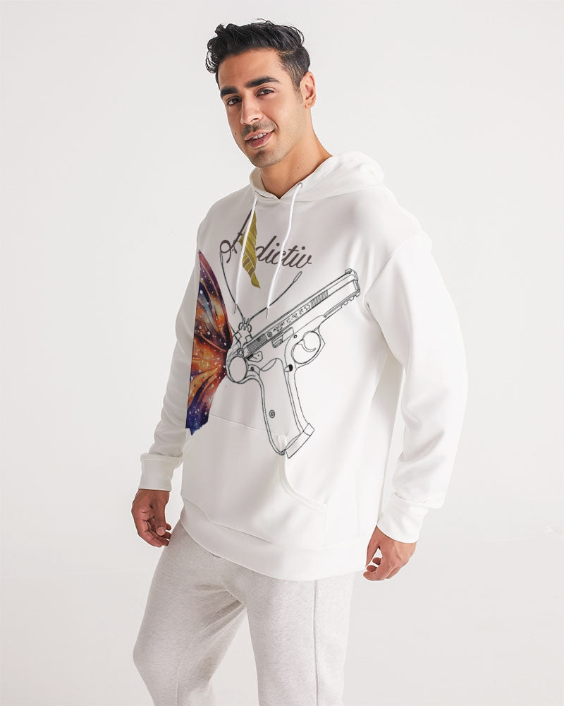 Beautifully Dangerous "Guns and Butter" Men's Hoodie/White