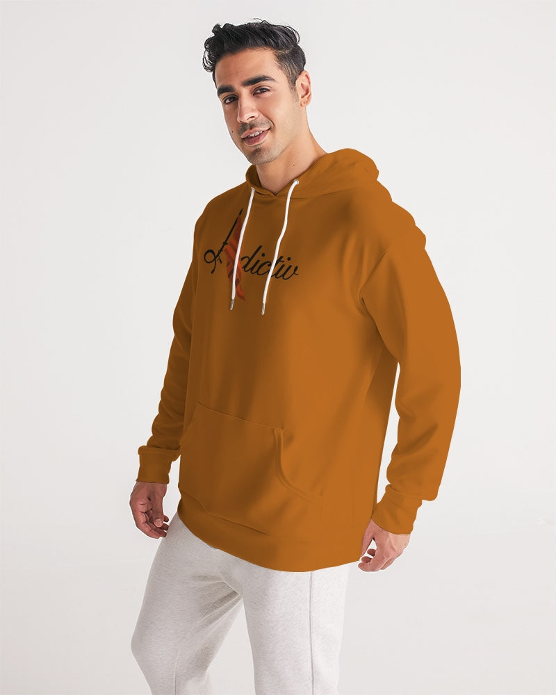 Fall Leaves Men's Hoodie/Caramel