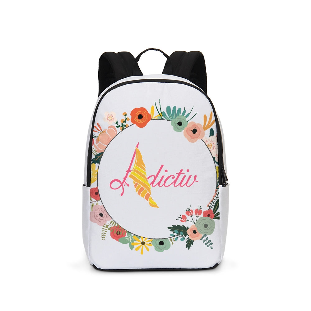 Adictiv Bookbag w/ Flowers Large Backpack