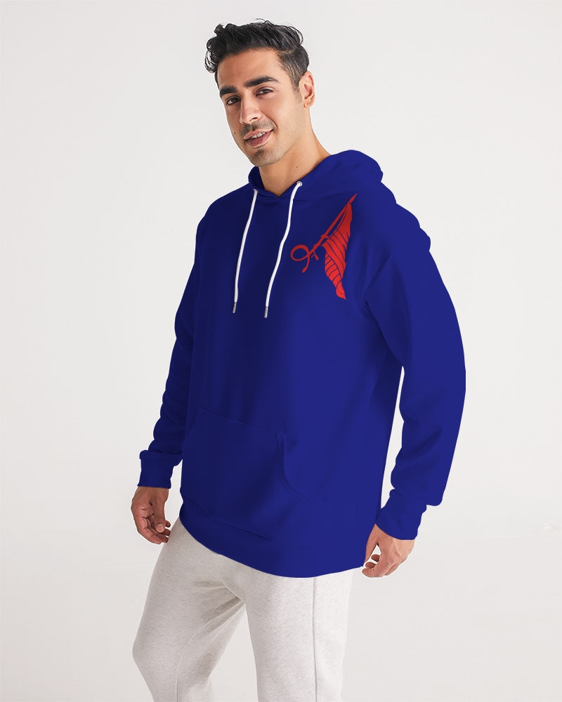 blue Men's Hoodie