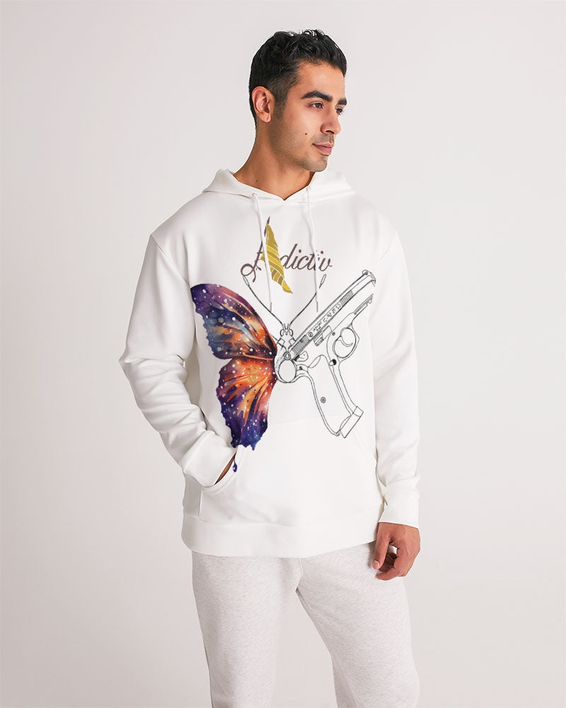 Beautifully Dangerous "Guns and Butter" Men's Hoodie/White