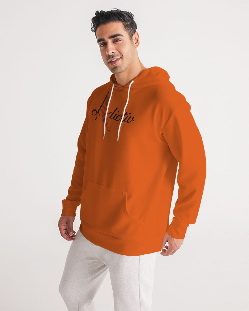 Fall Leaves Men's Hoodie/Tangerine