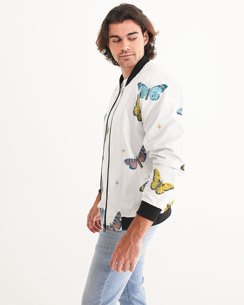 Adictiv w/ a bullet butterfly and logo Men's Bomber Jacket