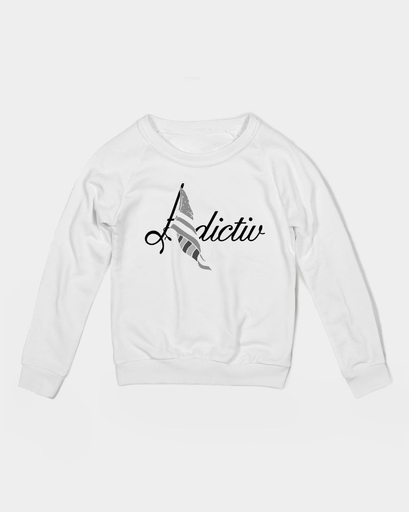 Adictiv Tee W/ Gray Flag Kids Graphic Sweatshirt