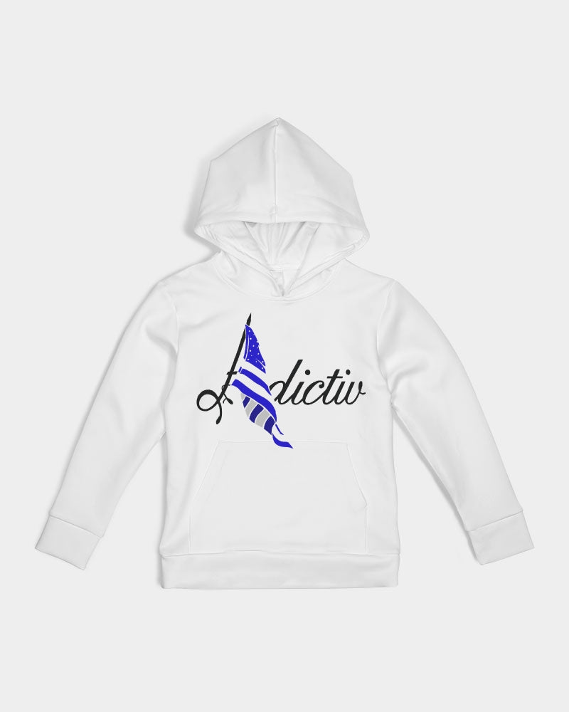 Adictiv Logo W/ Blue Flag Kids Hoodie